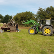 Déchargement moulin