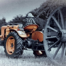 Anciennes machines agricoles normandie calvados saint aubin des bois